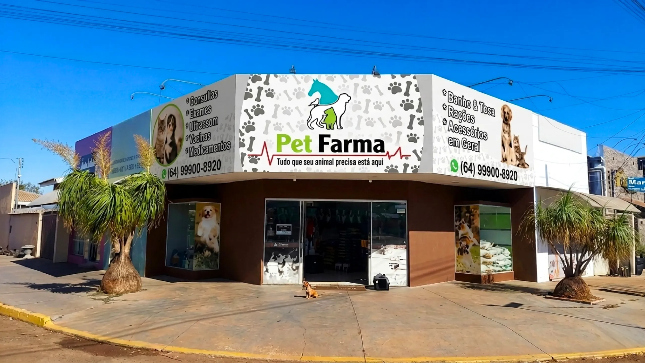 Fachada PetFarma em Chapadão do Céu