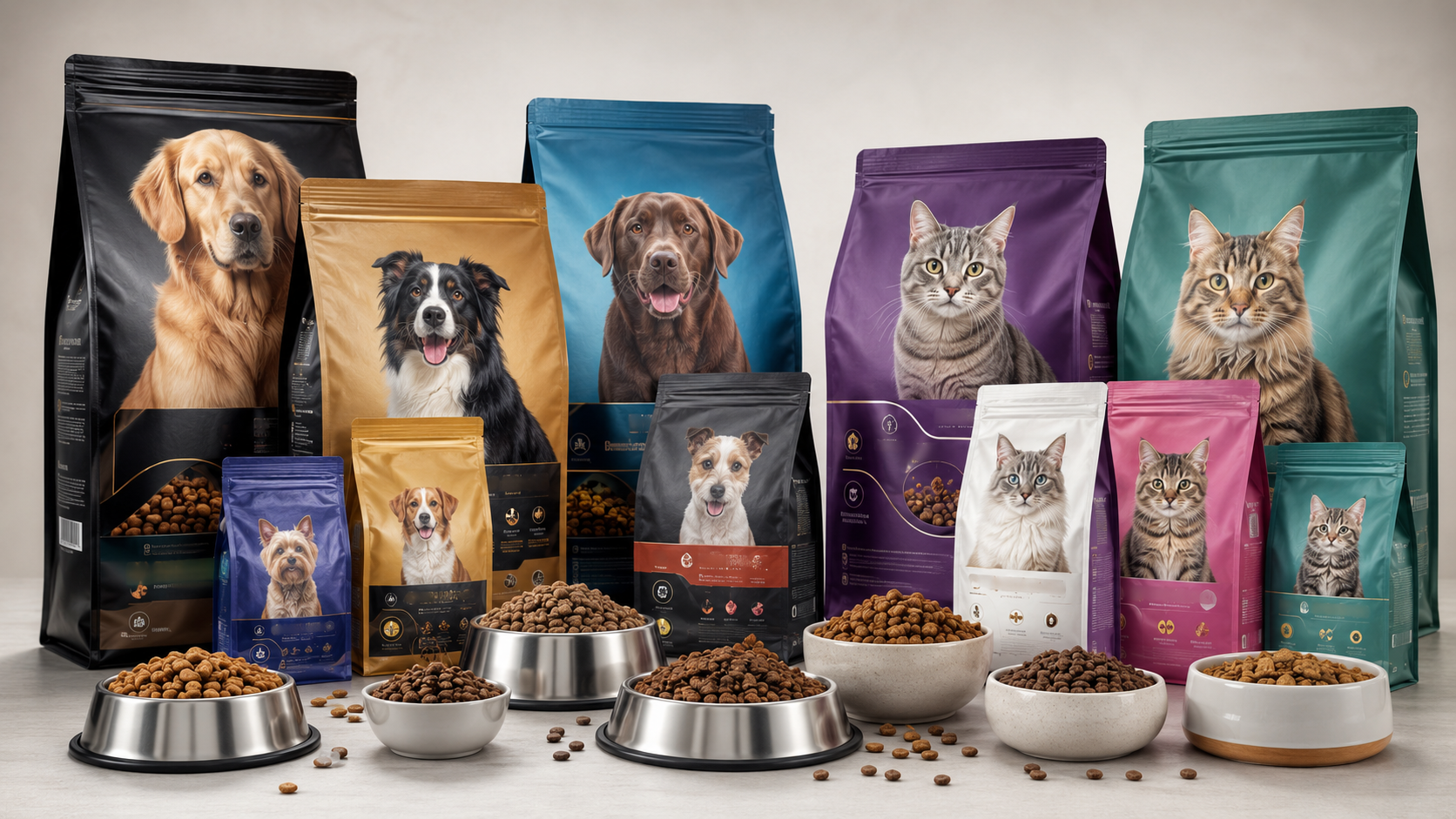 Rações premium para pets